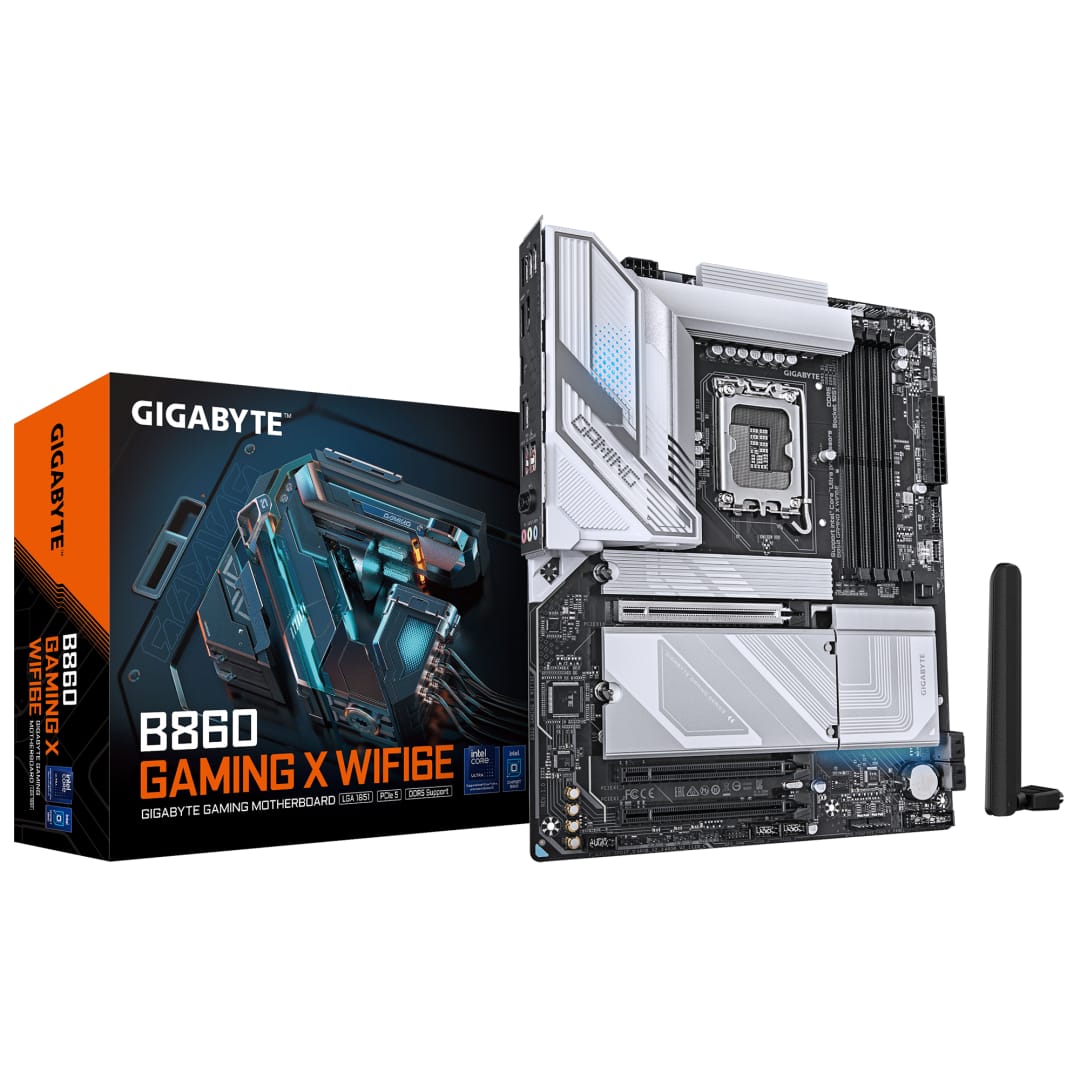 Placă de bază GIGABYTE B860 GAMING X WiFi6E LGA1851 DDR5 ATX