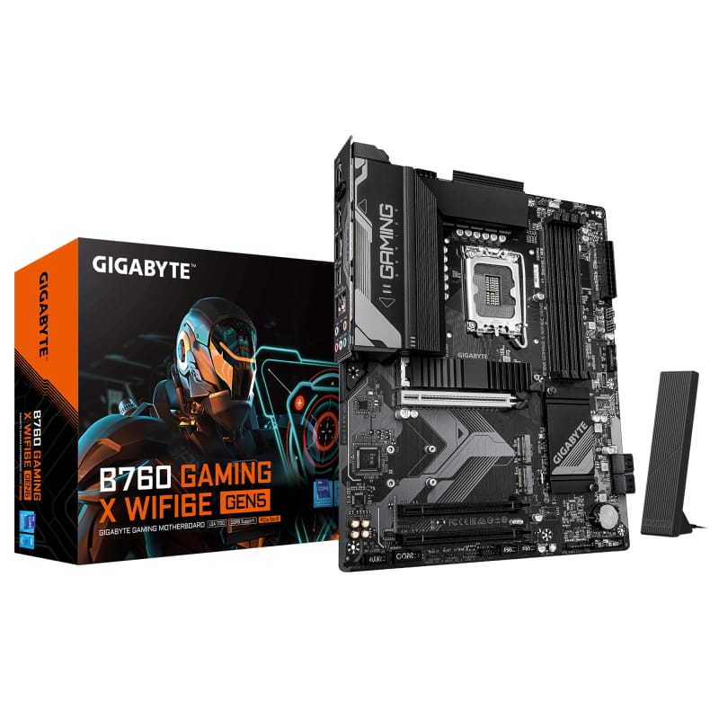 Placă de bază GIGABYTE B760 GAMING X WIFI6E GEN5 LGA1700 ATX