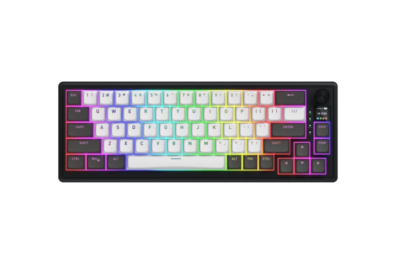 Tastatură HATOR Skyfall Pro Wireless 65 Mecanică RGB Negru