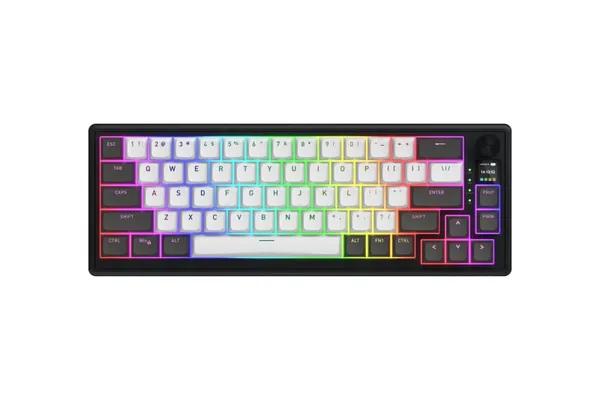 Tastatură HATOR Skyfall Pro Wireless 65 Mecanică RGB Negru