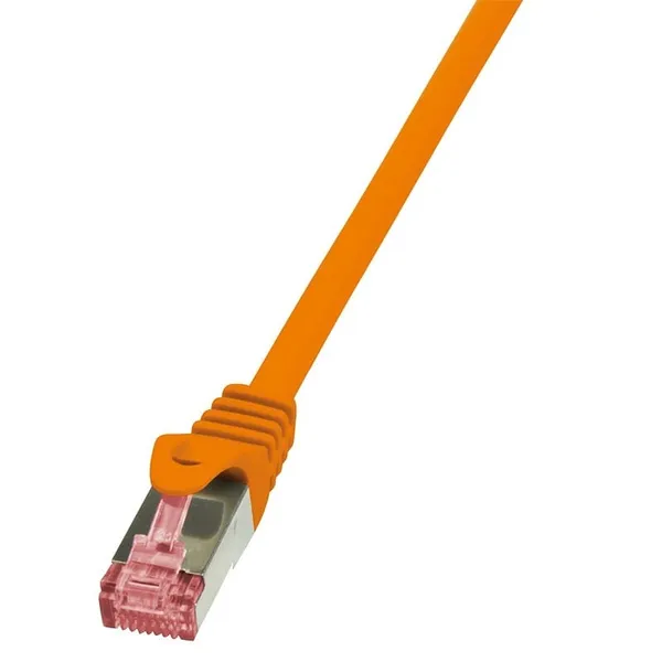 Cablu Patch LOGILINK Cat6 S/FTP 1m Portocaliu CQ2038S