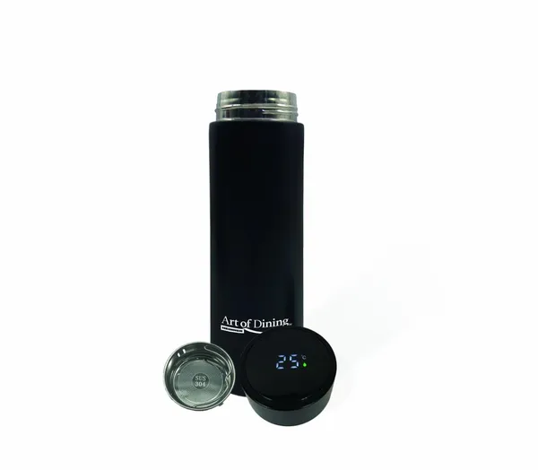 Termos HEINNER Art of Dinning 450 ml Inox LED Negru - imagine 4