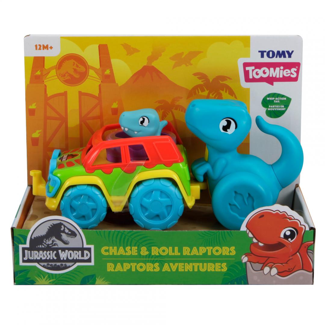 Jucărie interactivă TOMY Jurassic World Chase and Roll Aventura - imagine 2