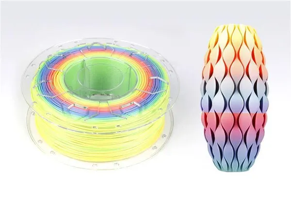 Filament PLA CREALITY CR Rainbow 1.75 mm 1 kg - imagine 3