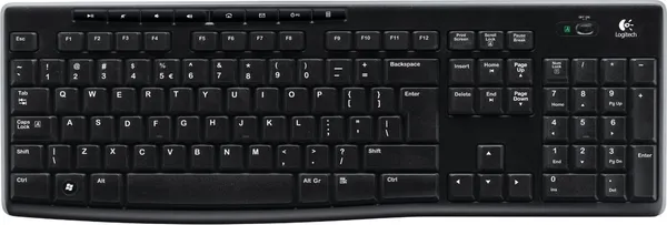 Tastatură LOGITECH K270 Wireless Multimedia Negru
