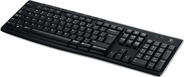 Tastatură LOGITECH K270 Wireless Multimedia Negru - imagine 2