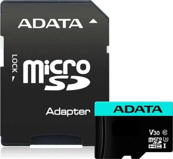 Card MicroSD ADATA 256GB Class 10 cu Adaptor SD AUSDX256GUI3V30SHA