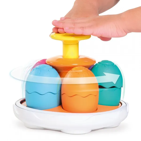 Jucărie Interactivă TOMY Jurassic World Incubator cu Dinozauri - imagine 2