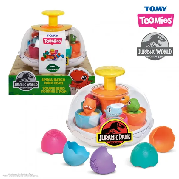 Jucărie Interactivă TOMY Jurassic World Incubator cu Dinozauri - imagine 5