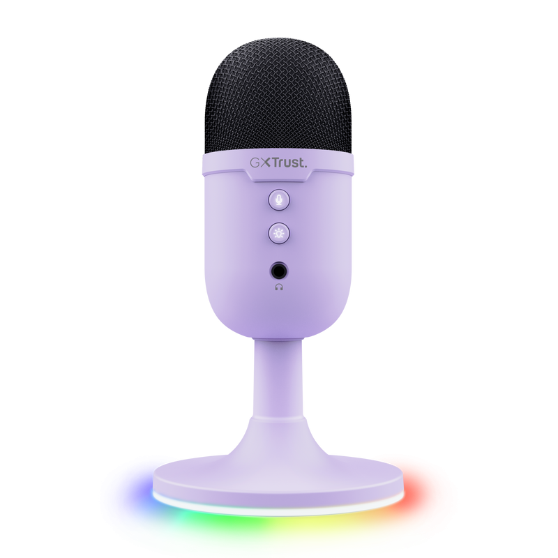Microfon TRUST GXT 234P Yunix Alb Cardioid USB TR-25375 - imagine 2