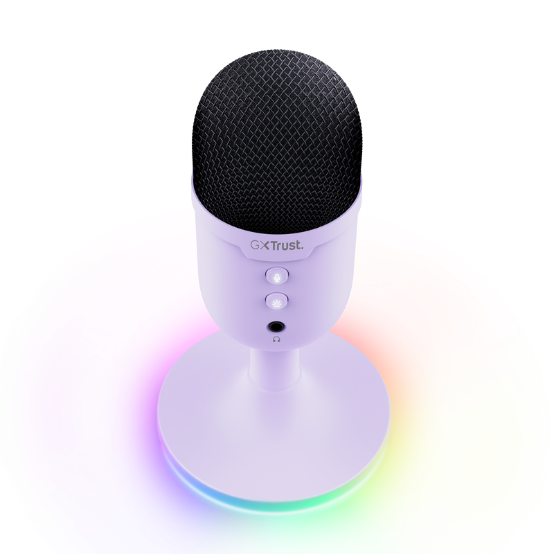 Microfon TRUST GXT 234P Yunix Alb Cardioid USB TR-25375 - imagine 4