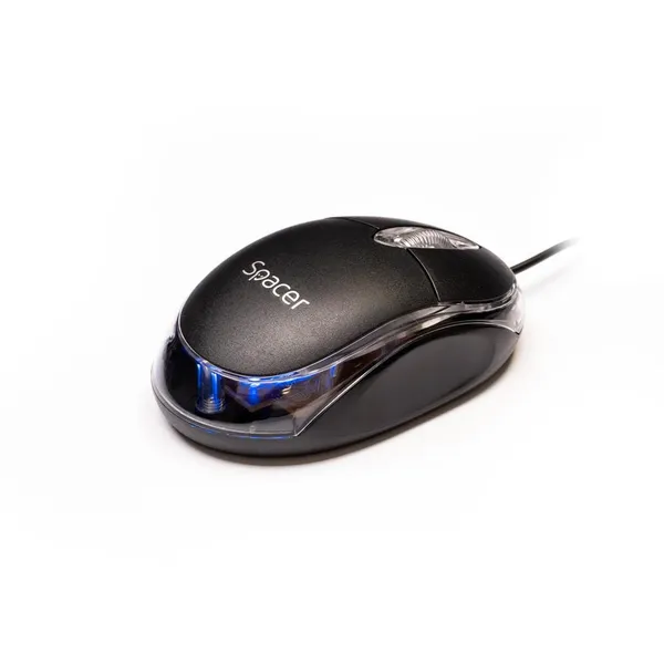 Mouse SPACER SPMO-080 USB Optic 800 DPI Negru - imagine 3