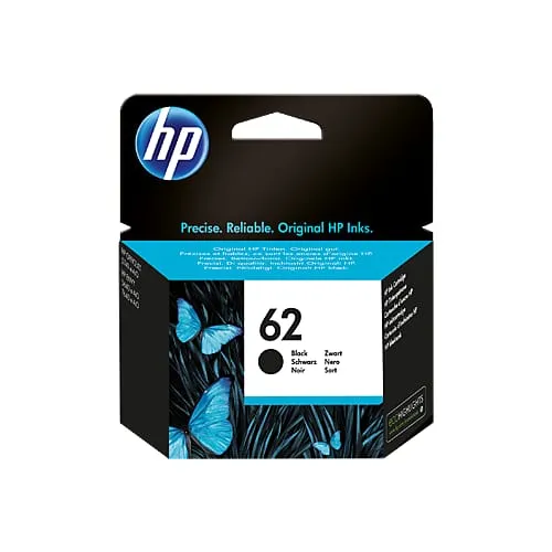 Cartuș Cerneală HP 62 Negru Original C2P04AE - imagine 2