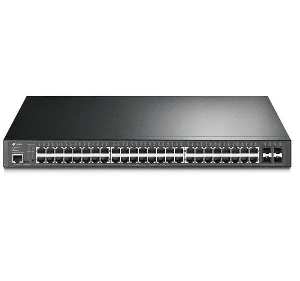 Switch TP-LINK JetStream TL-SG3452P 48 Porturi Gigabit PoE+ Managed - imagine 4