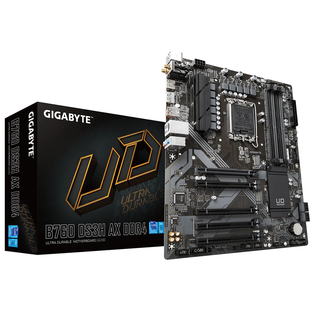 Placă de bază GIGABYTE B760 DS3H AX DDR4 LGA1700 ATX