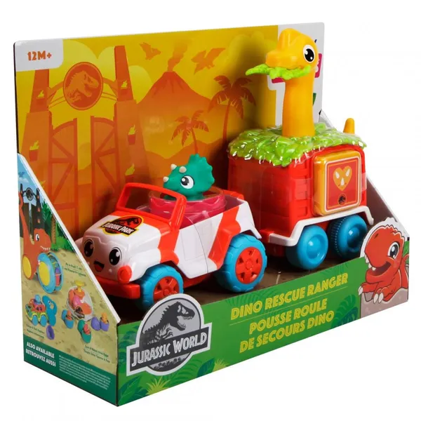 Jucărie TOMY Jurassic World Vehicul de Salvare Dino R - imagine 2