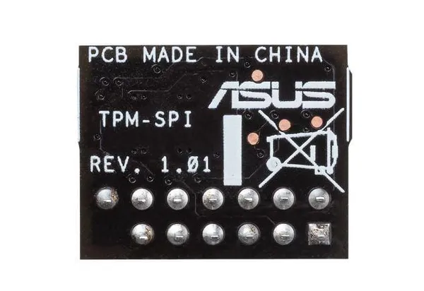 Modul TPM ASUS TPM-SPI Nuvoton NPCT750 14-1 Pin SPI - imagine 2