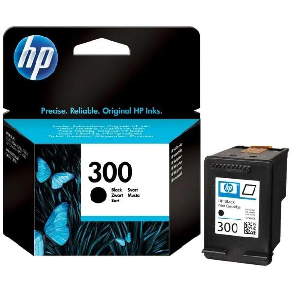 Cartuș Cerneală HP 300 Black 4ml Original CC640EE - imagine 2