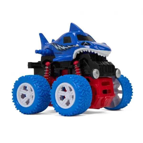 Mașinuță Off-Road 4x4 MOMKI Albastră 10.8cm 360°