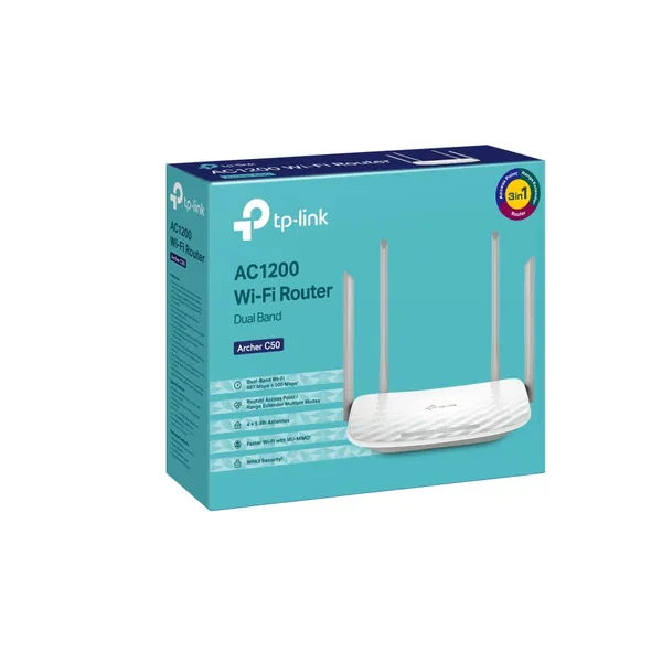 Router Wireless TP-LINK Archer C50 v3 AC1200 - imagine 5