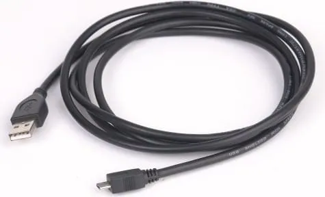 Cablu GEMBIRD CCP-mUSB2-AMBM-6 USB 2.0 la Micro-USB, 2 m, Negru