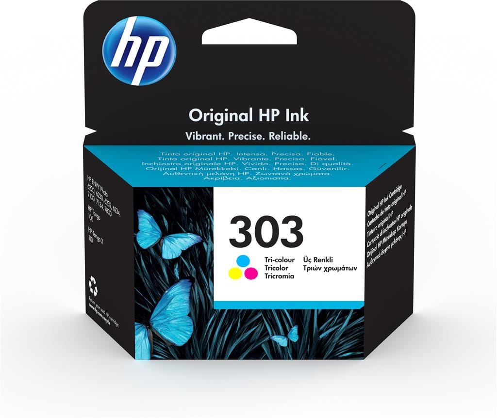 Cartuș Cerneală HP 303 Original Color T6N01AE