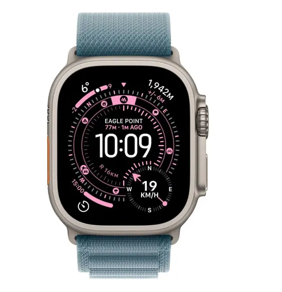 Smartwatch APPLE Watch Ultra 3 GPS + Cellular 49mm Natural Titanium