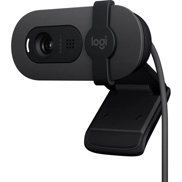 Webcam LOGITECH Brio 100 Full HD USB Gri - imagine 2