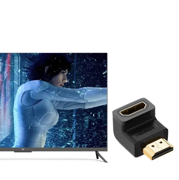 Adaptor HDMI UGREEN HD112 90 grade Negru - imagine 4