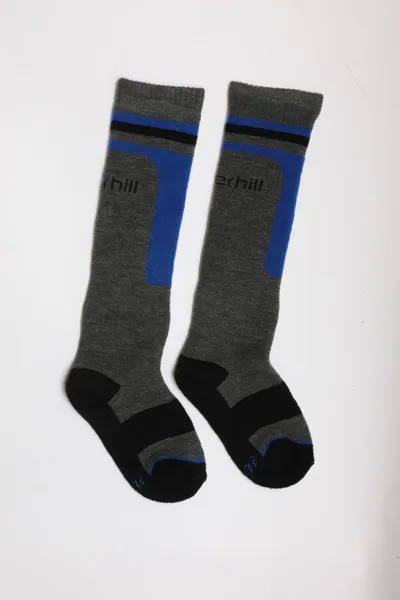 Șosete Ski EVERHILL Junior Thermal Confort 30-32 Albastru