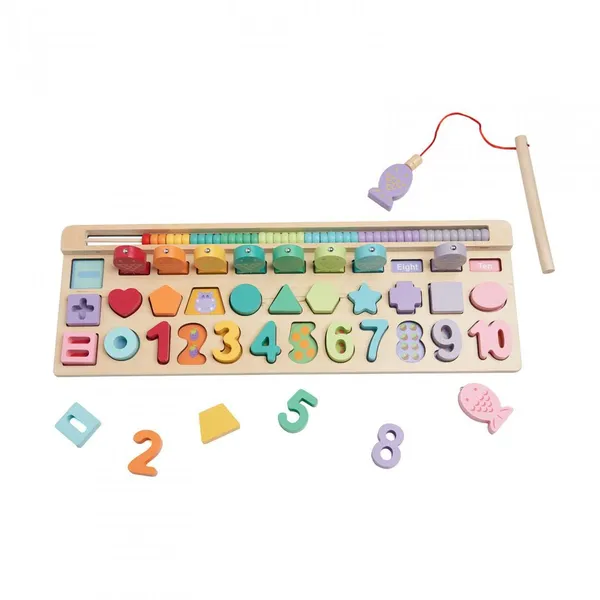 Joc Puzzle MOMKI 4 in 1 35 Piese din Lemn - imagine 2