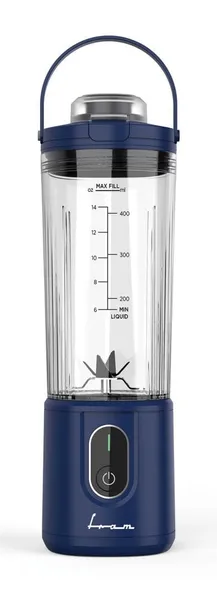 Blender Portabil FRAM FBP-P74BL Albastru 400 ml - imagine 5