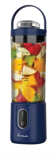 Blender Portabil FRAM FBP-P74BL Albastru 400 ml - imagine 6