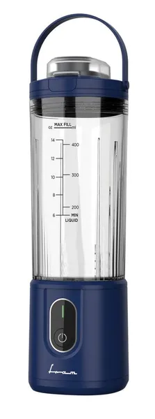 Blender Portabil FRAM FBP-P74BL Albastru 400 ml - imagine 7