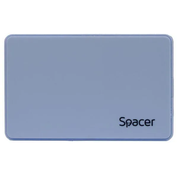 Rack Extern SPACER SPR-25612BL USB 3.0 Albastru - imagine 2