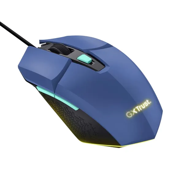 Mouse Gaming TRUST GXT109B Felox USB 6400 DPI Albastru TR-25067 - imagine 4
