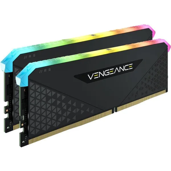 Memorie RAM CORSAIR Vengeance RGB RS 16GB DDR4 3200MHz CL16 Kit 2 - imagine 2