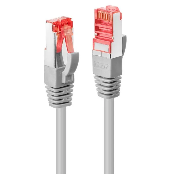 Cablu Rețea LINDY Cat.6 S/FTP 0.5m Gri