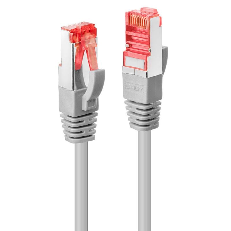Cablu Rețea LINDY Cat.6 S/FTP 0.5m Gri