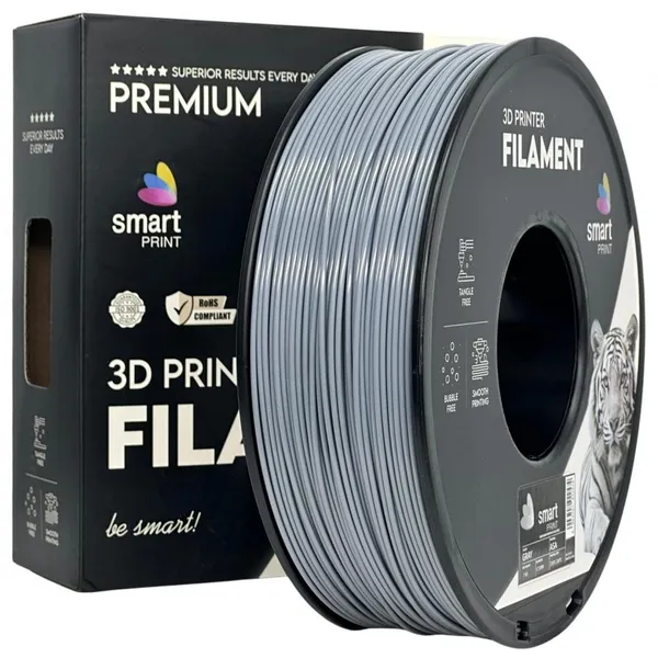 Filament 3D SMART PRINT ASA Gri 1.75mm 1KG