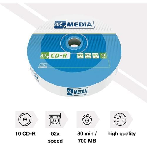 Blancuri CD-R VERBATIM 52x 700MB 10 Bucăți 69204