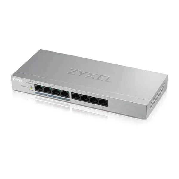 Switch ZYXEL GS1200-8HPV2 8 Porturi Gigabit Managed