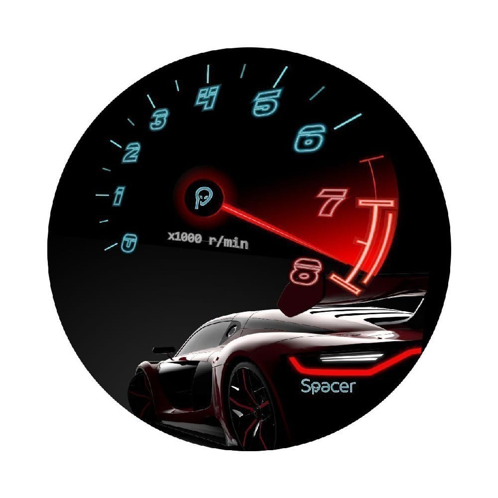 Covor Gaming SPACER SPFP-SPEED-120 Rotund 120cm