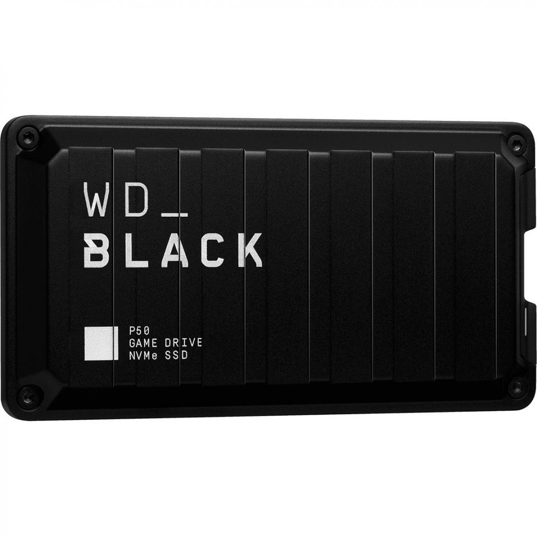 SSD Extern WD BLACK P50 Game Drive 1TB Negru USB 3.2