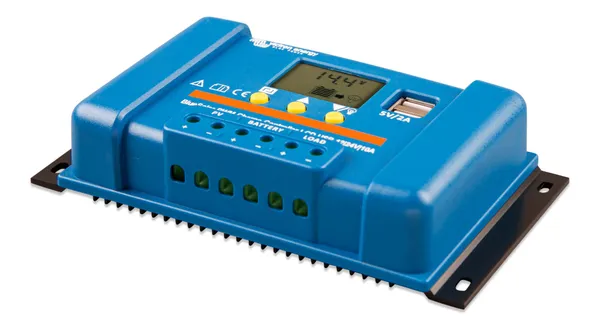 Regulator Solar VICTRON ENERGY BlueSolar PWM DUO-LCD&USB 12/24V-20A - imagine 6