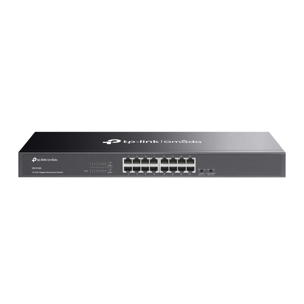 Switch TP-LINK Omada DS1016G 16 Porturi Gigabit Neadministrat