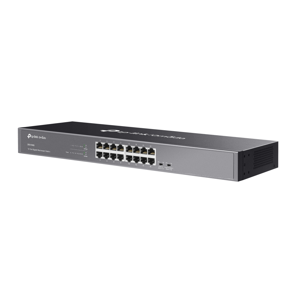 Switch TP-LINK Omada DS1016G 16 Porturi Gigabit Neadministrat - imagine 3