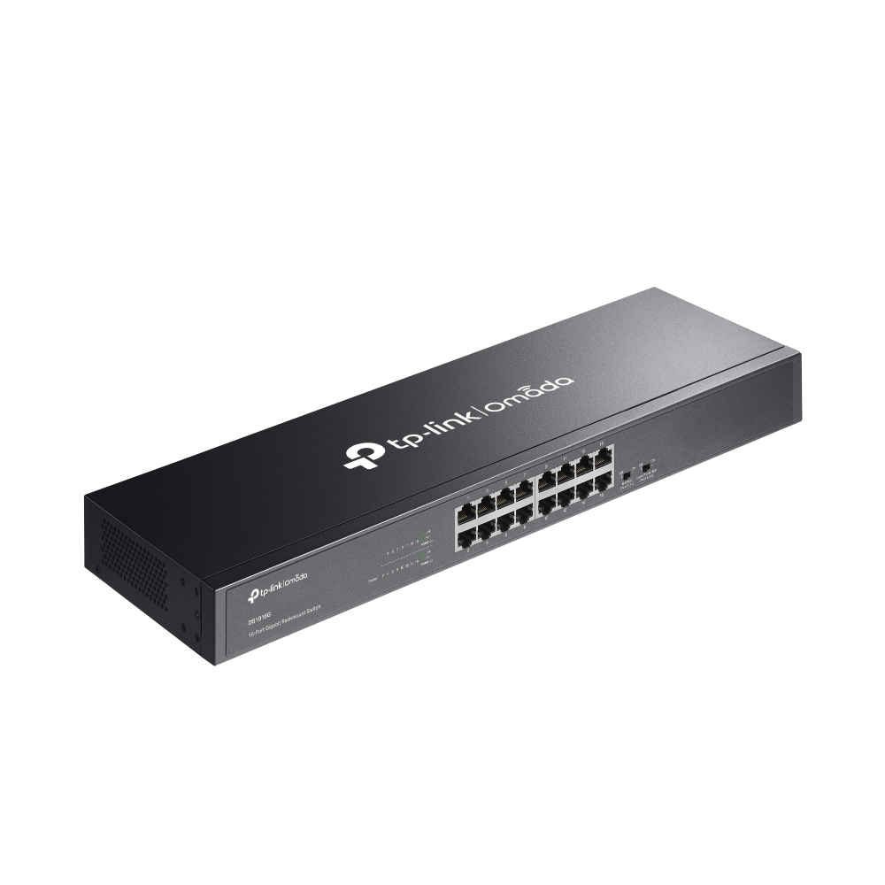 Switch TP-LINK Omada DS1016G 16 Porturi Gigabit Neadministrat - imagine 4