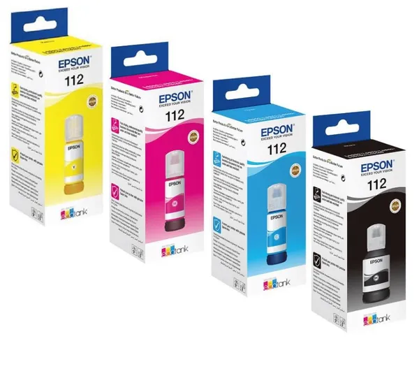 Set Cartușe EPSON 112 EcoTank 4 Culori C13T06C64A