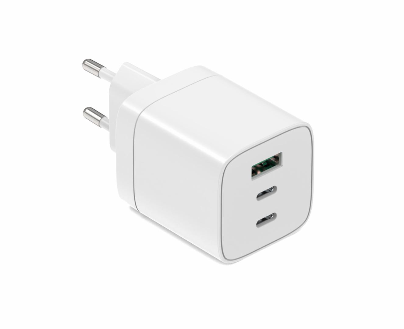 Încărcător Auto SERIOUX 65W 2xUSB-C + USB-A SRXA-WC30